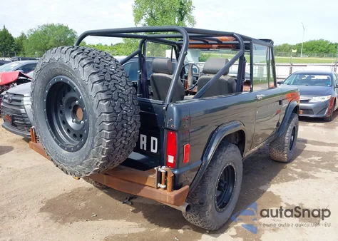 1977 Ford Bronco из США, поврежденный, VIN U15GL091251